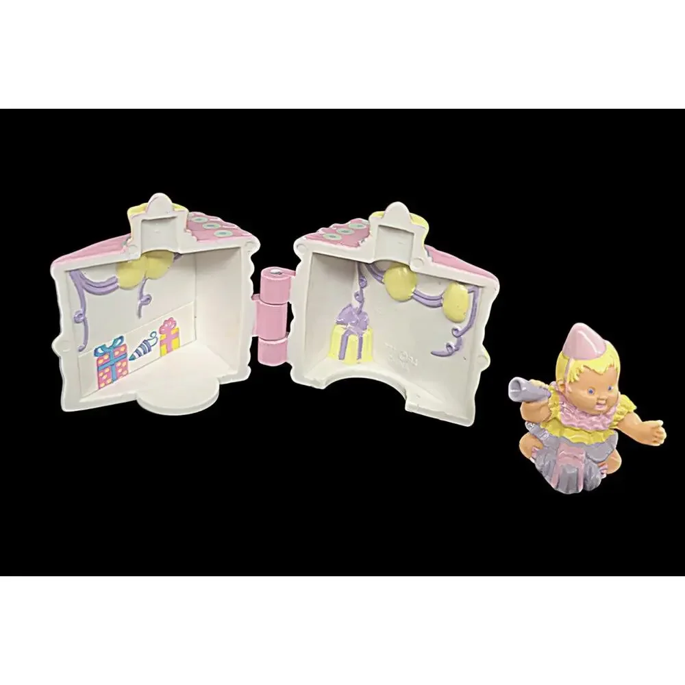 Vtg 1995 Mimi and the Goo Goos Birthday Cake Set Bluebird Mattel Toys 1.5